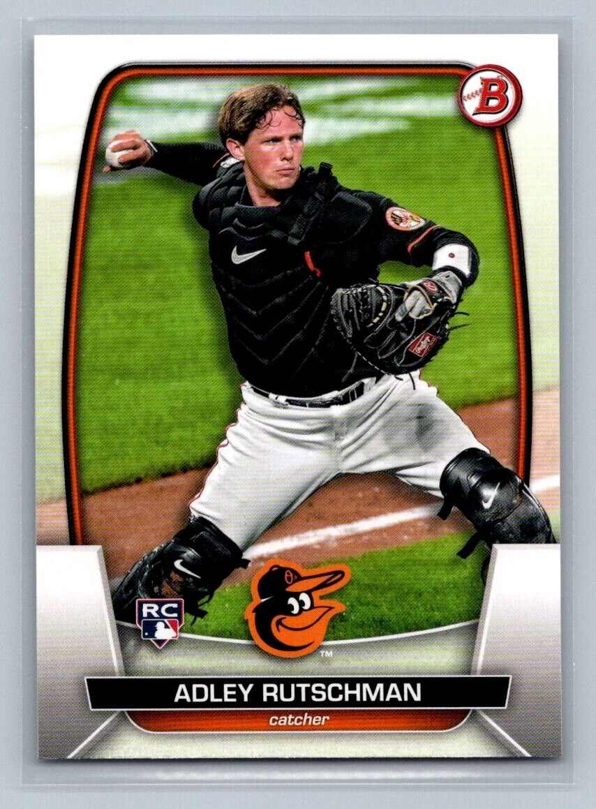 ADLEY RUTSCHMAN 2023 Bowman RC #40 Quantity Available Baseball Base - Hobby Gems