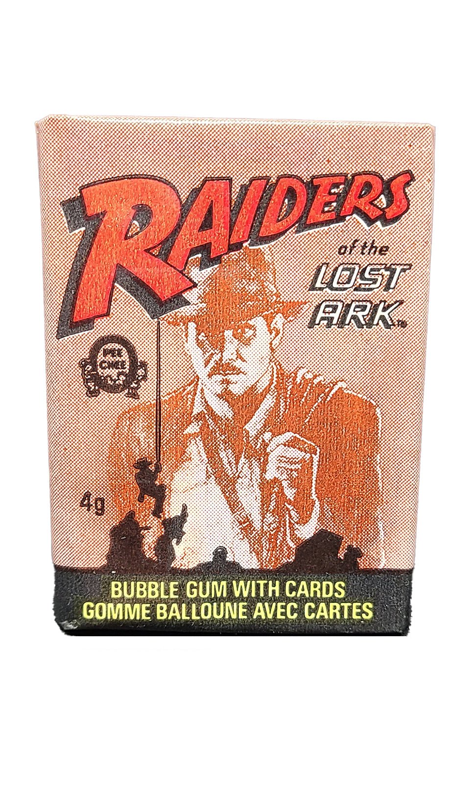 1981 Indiana Jones Raiders of the Lost Ark O-Pee-Chee Pack Indiana Jones Sealed Pack - Hobby Gems