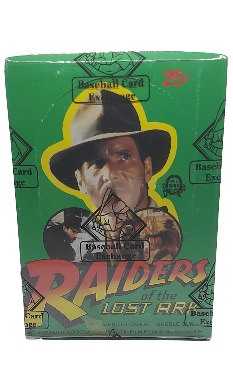 1981 O-Pee-Chee Indiana Jones Raiders of the Lost Ark Box BBCE Wrapped Tape Intact C2 Indiana Jones Sealed Box - Hobby Gems