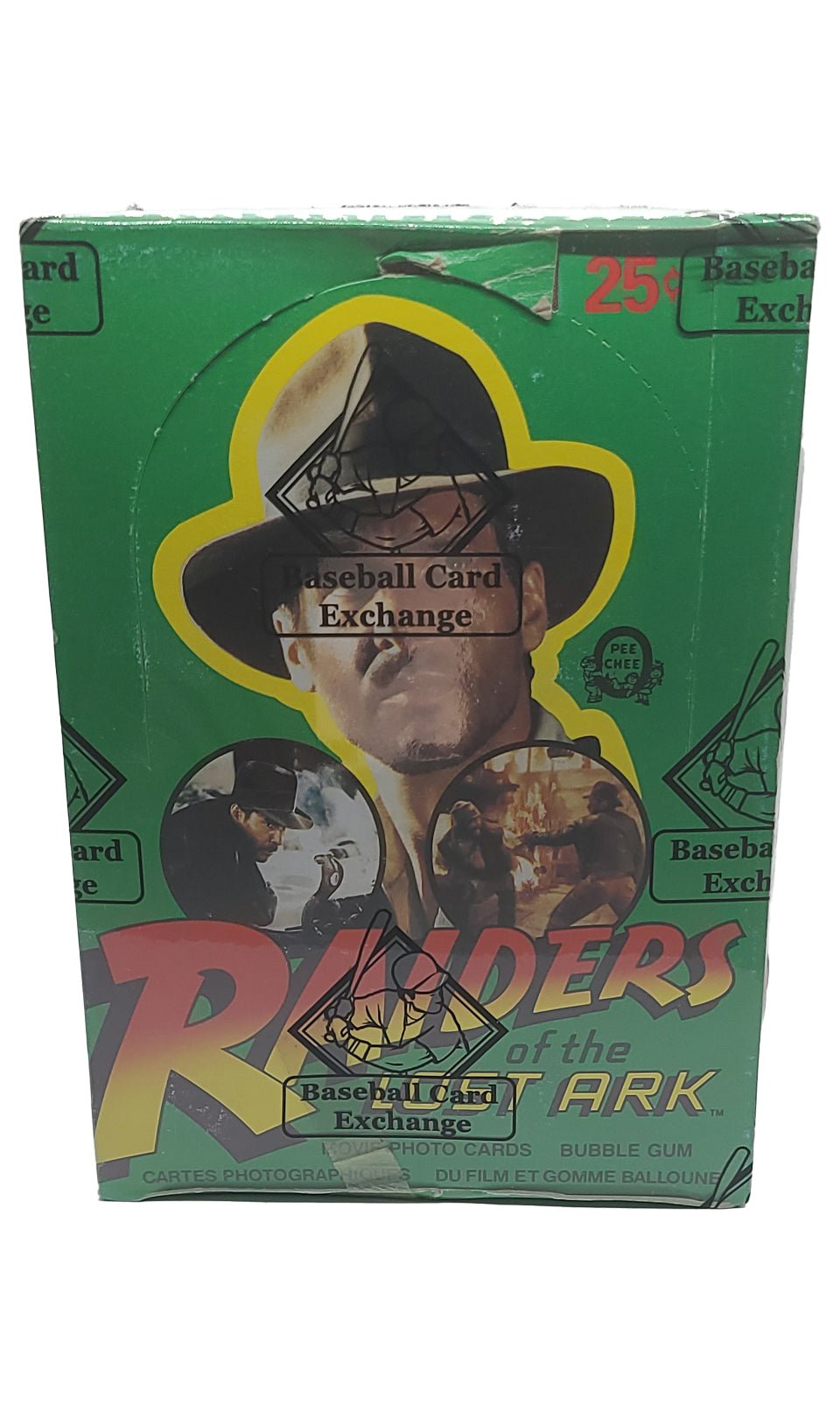1981 O-Pee-Chee Indiana Jones Raiders of the Lost Ark Box BBCE Wrapped Tape Intact C3 Indiana Jones Sealed Box - Hobby Gems