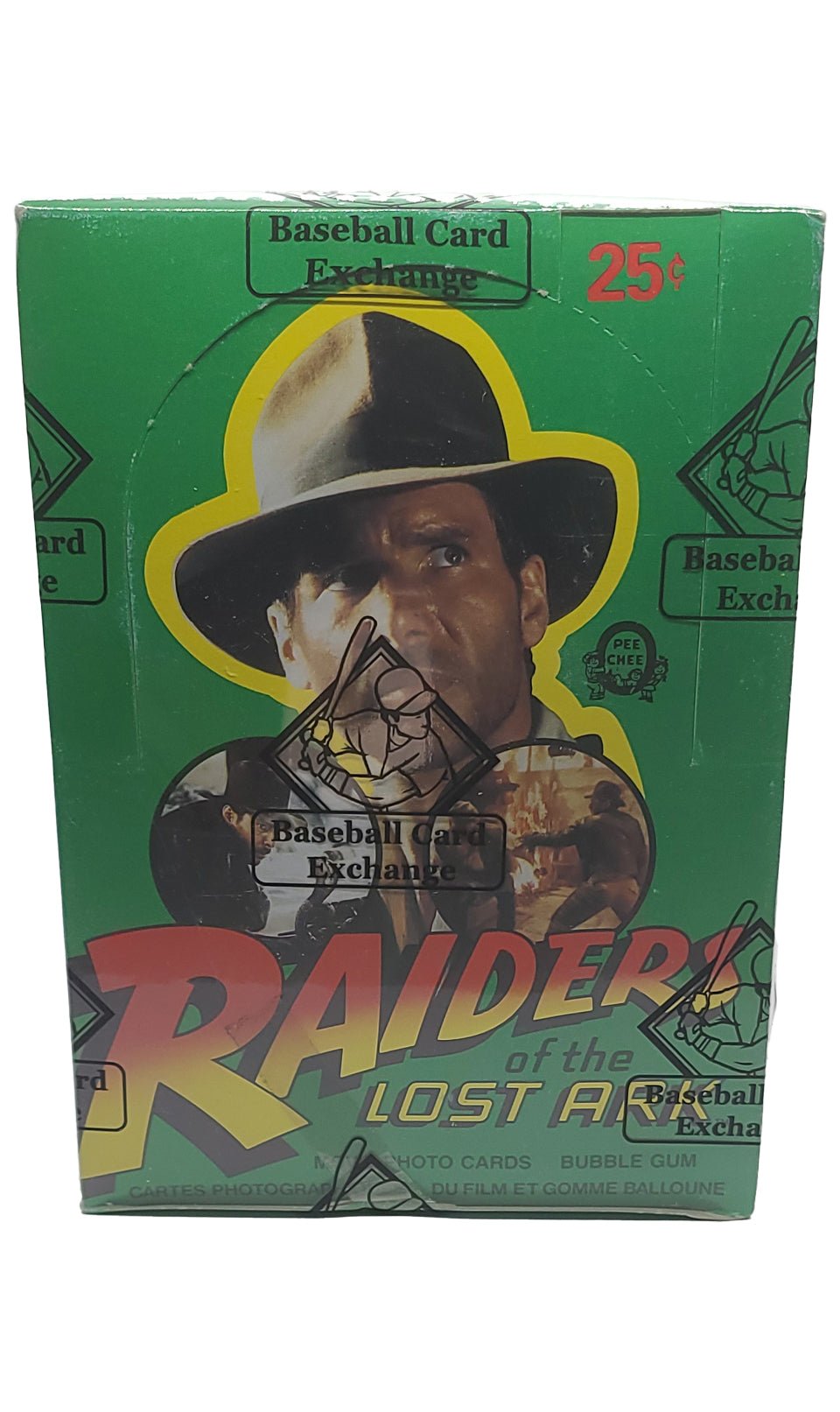 1981 O-Pee-Chee Indiana Jones Raiders of the Lost Ark Box BBCE Wrapped Tape Intact C4 Indiana Jones Sealed Box - Hobby Gems