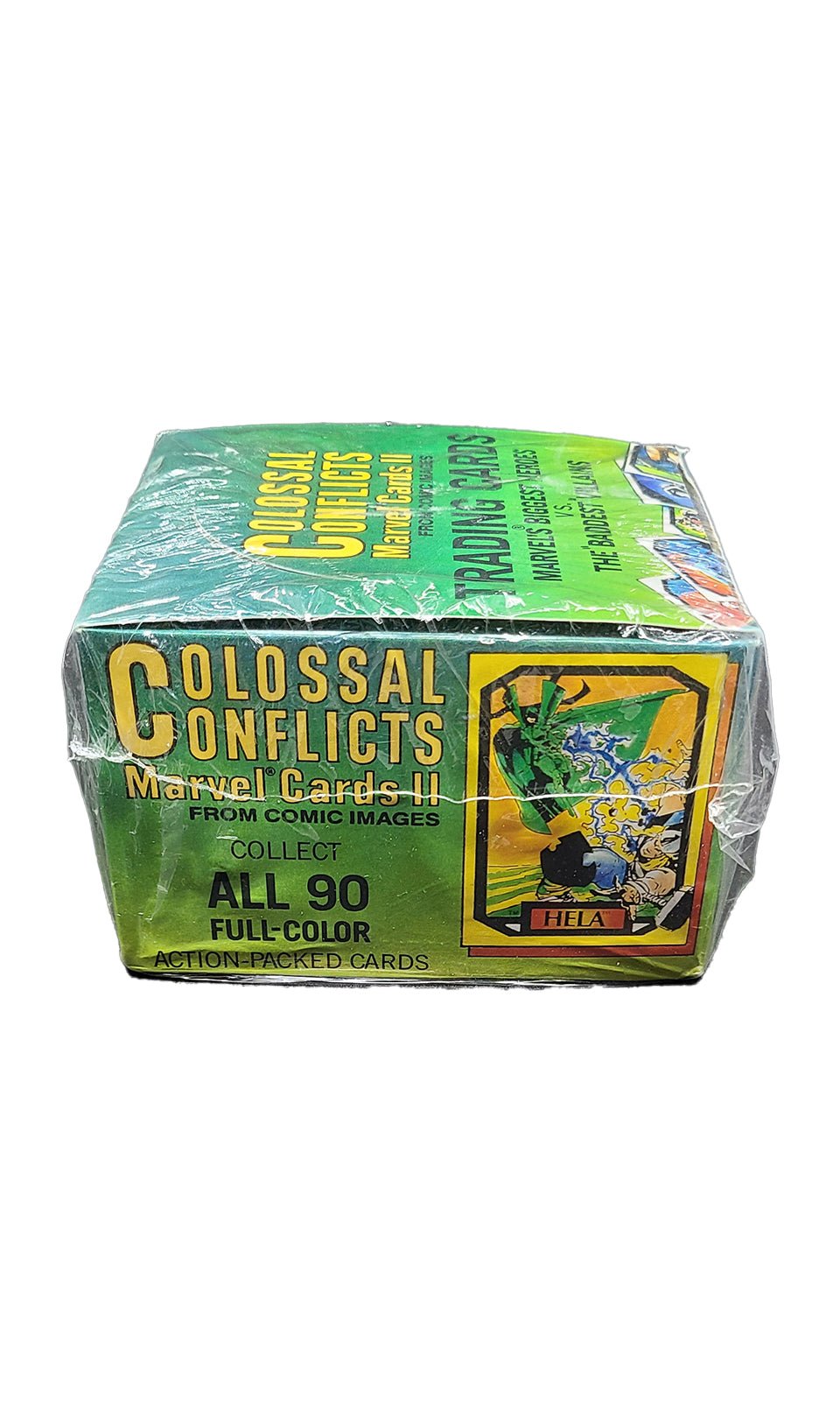 1987 Marvel Colossal Conflicts Comic Images Series 2 Box C2 Marvel Sealed Box - Hobby Gems