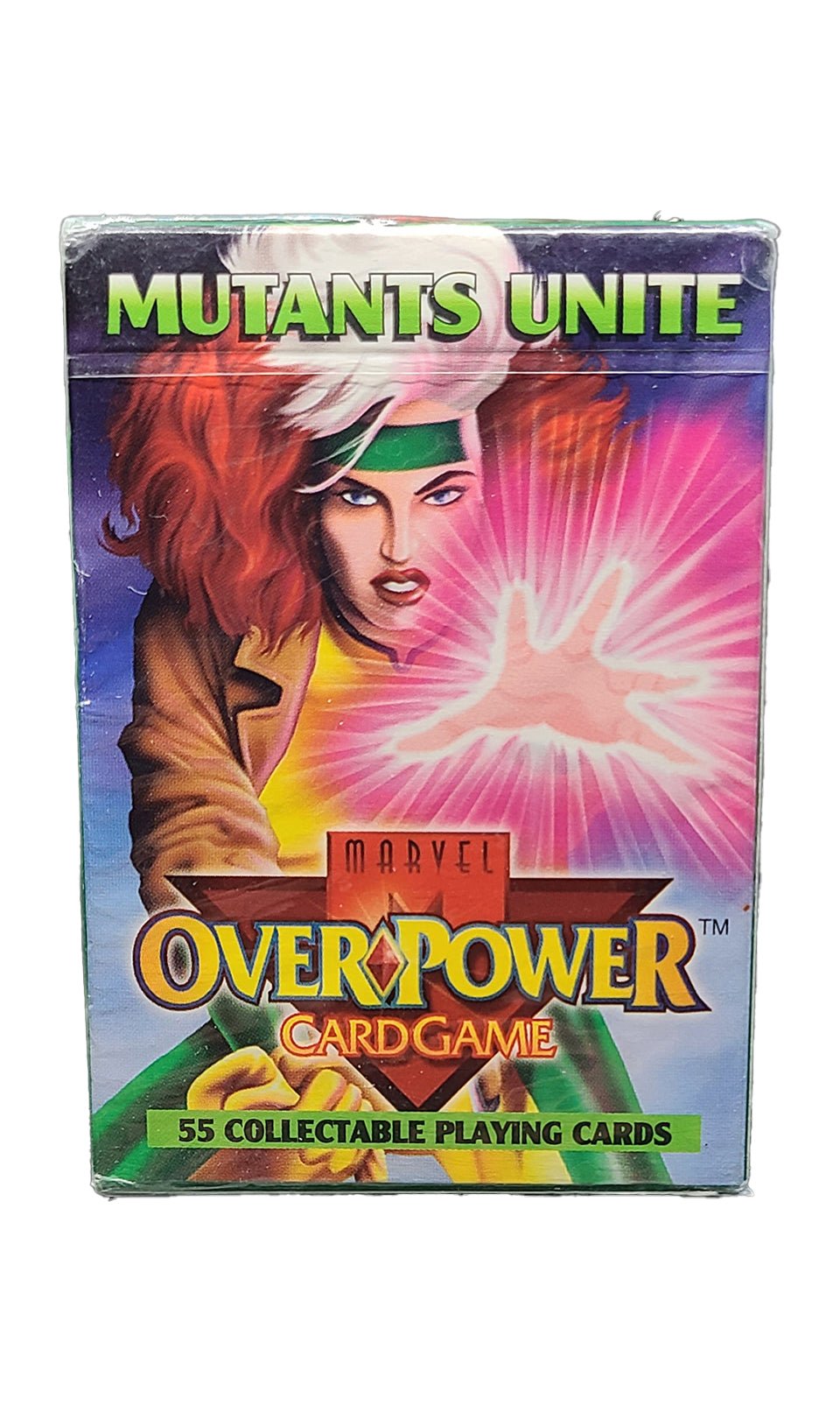 1995 Marvel Mutants Unite Overpower Card Game Starter Deck (Rogue) Marvel Sealed Deck - Hobby Gems