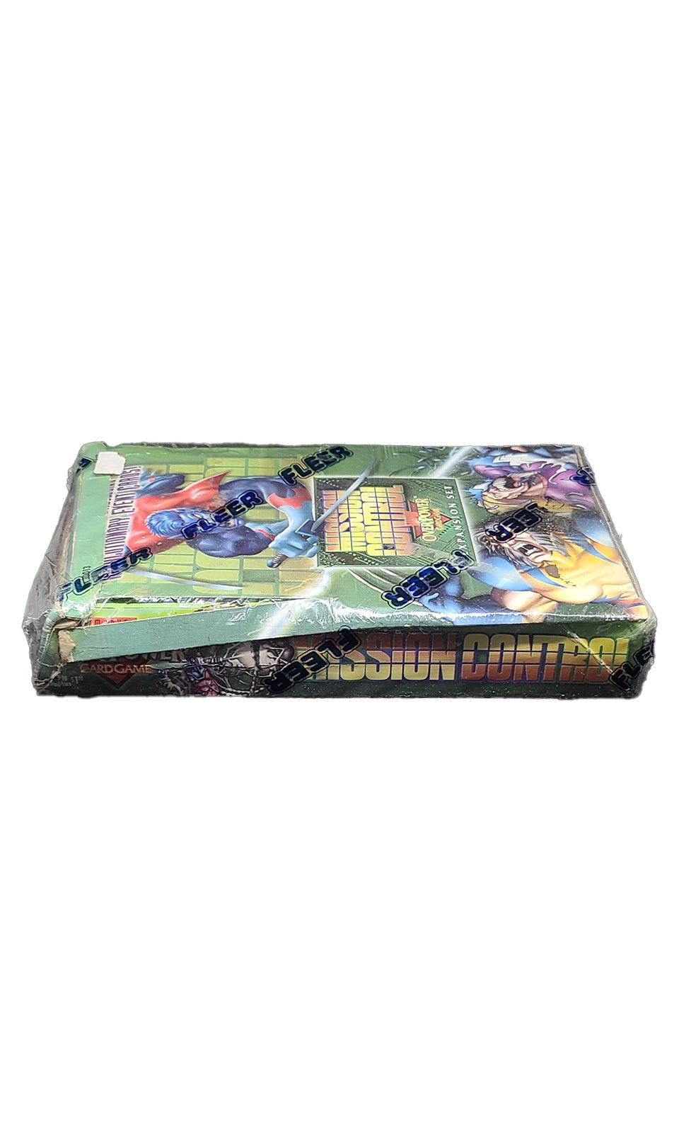 1995 Marvel Overpower Mission Control Fleer Box Marvel Sealed Box - Hobby Gems