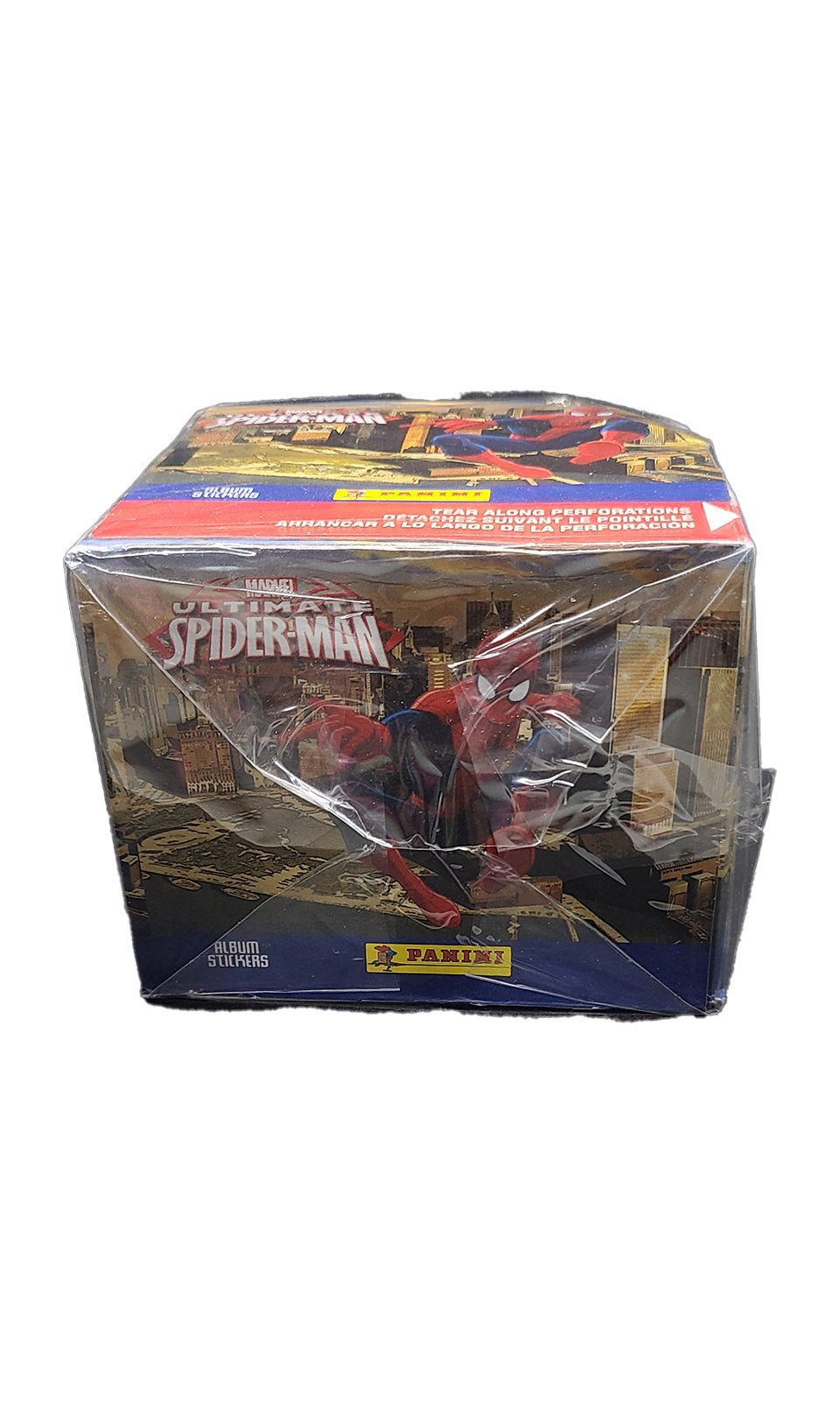 2014 Marvel Ultimate Spider-Man Panini Sticker Box Marvel Sealed Box - Hobby Gems