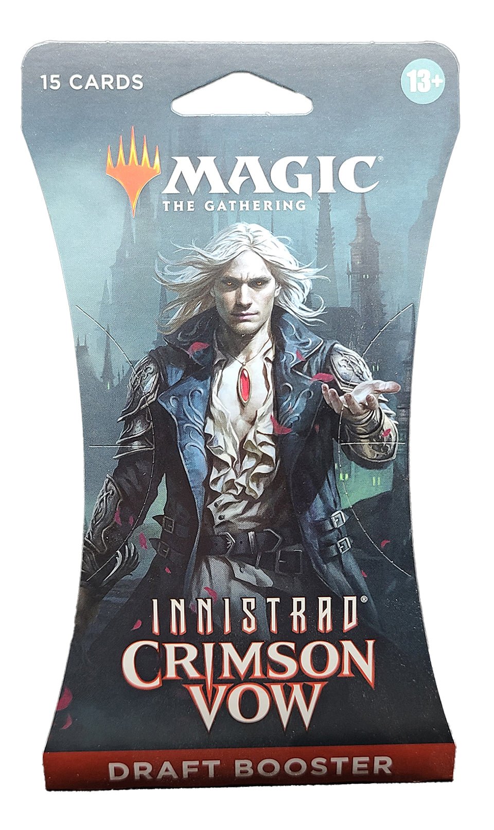 2021 Magic the Gathering Innistrad Crimson Vow Draft Booster Pack Magic the Gathering Sealed Pack - Hobby Gems