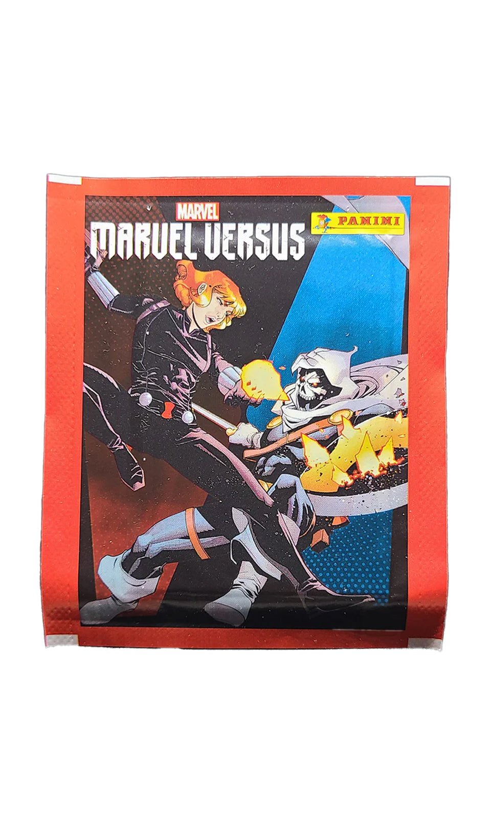 2021 Marvel Versus Panini Italy Sticker Pack (Black Widow & Taskmaster) Marvel Sealed Pack - Hobby Gems