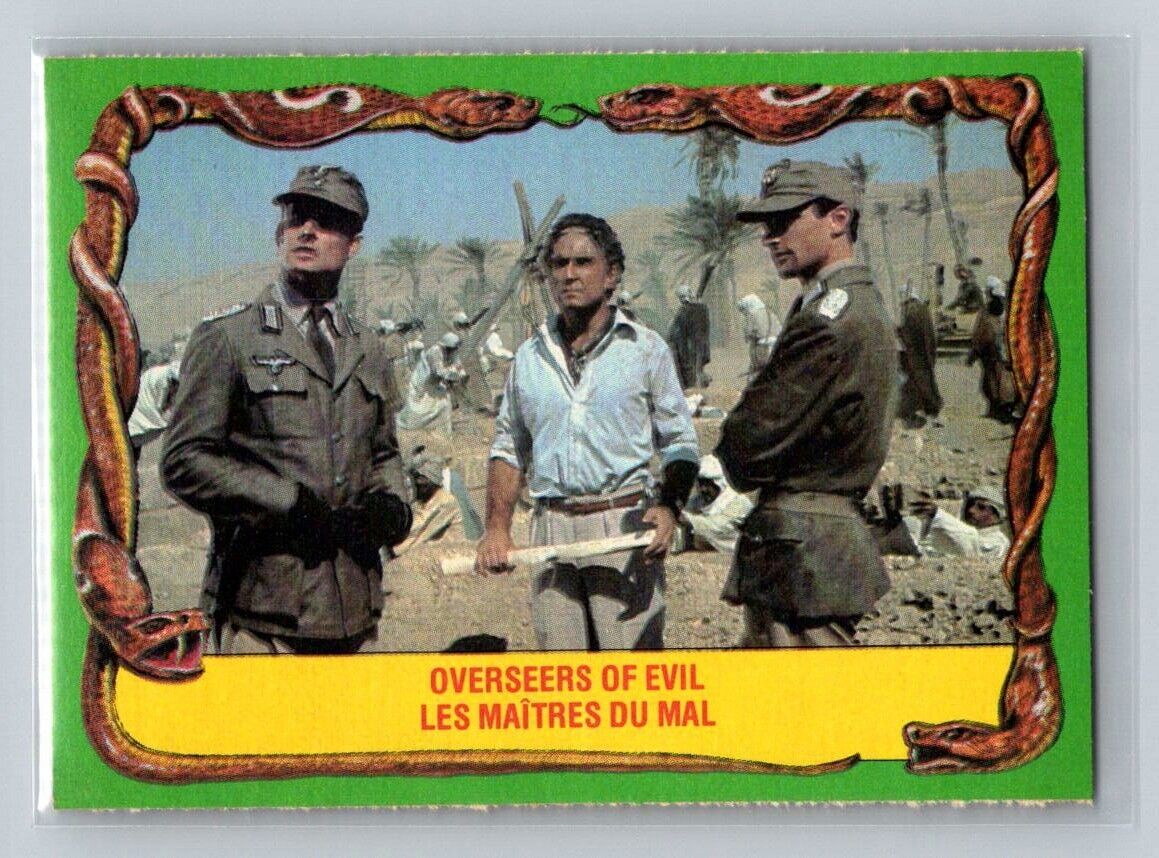 OVERSEERS OF EVIL 1981 O-Pee-Chee Raiders of the Lost Ark #43 C1