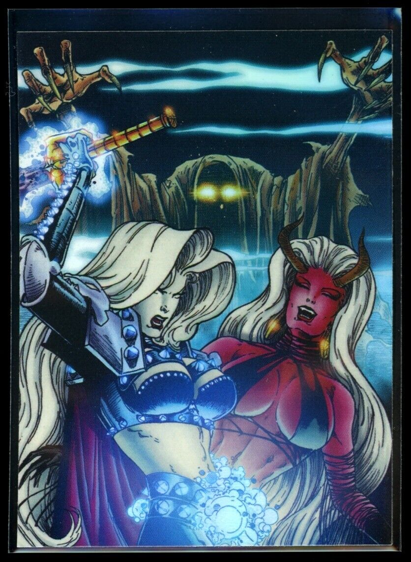MERGED 1998 Artbox Lady Death Covenant HoloFoil #13