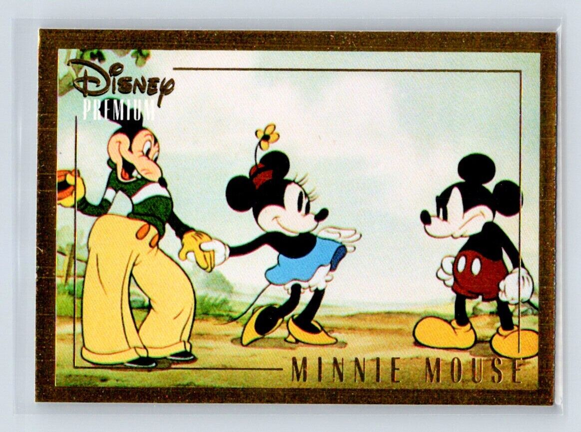 MICKEY'S RIVAL Mickey & Minnie Mouse 1995 Skybox Disney Premium #11 C2