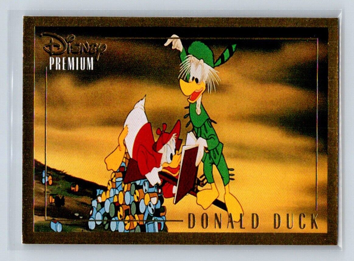 NO HUNTING Donald Duck 1995 Skybox Disney Premium #20 C1