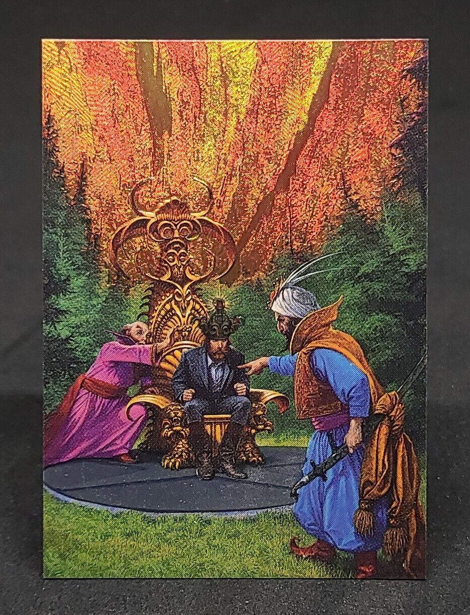 THE FORCES OF GOOD AND EVIL 1994 Darrell K. Sweet Metallic Storm Foil #MS3