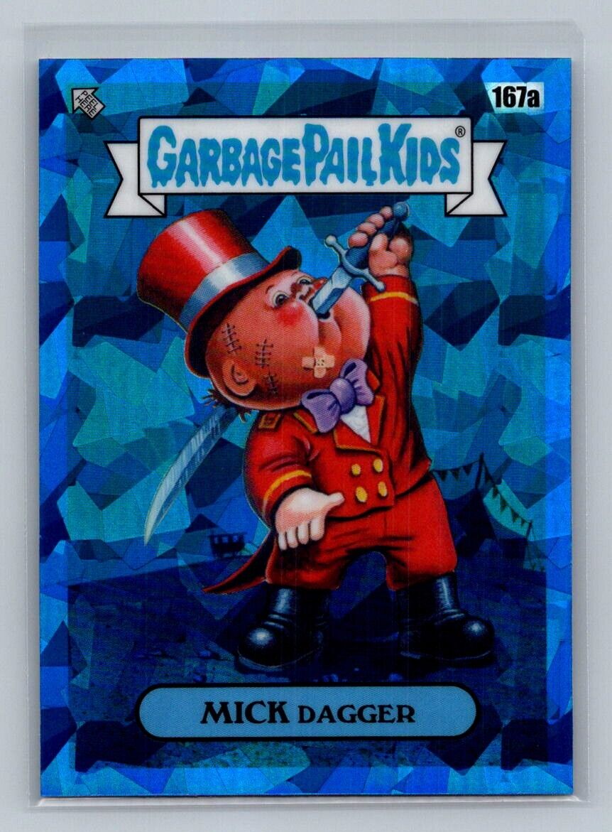 MICK DAGGER 2022 Topps Sapphire Garbage Pail Kids Series 5 167a