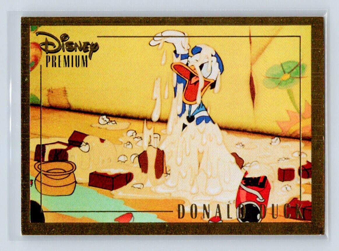 ORPHAN'S BENEFIT Donald Duck 1995 Skybox Disney Premium #16 C1