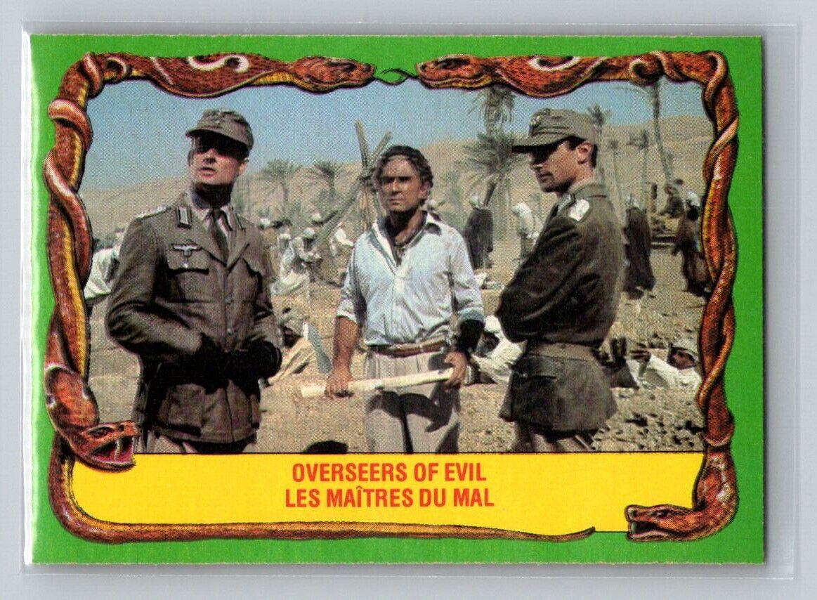 OVERSEERS OF EVIL 1981 O-Pee-Chee Raiders of the Lost Ark #43 C2