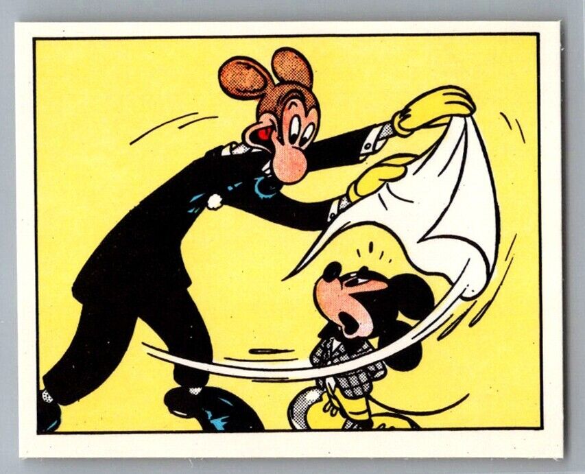 MICKEY MOUSE 1978 Disney Mickey Story Panini Sticker #161 C2
