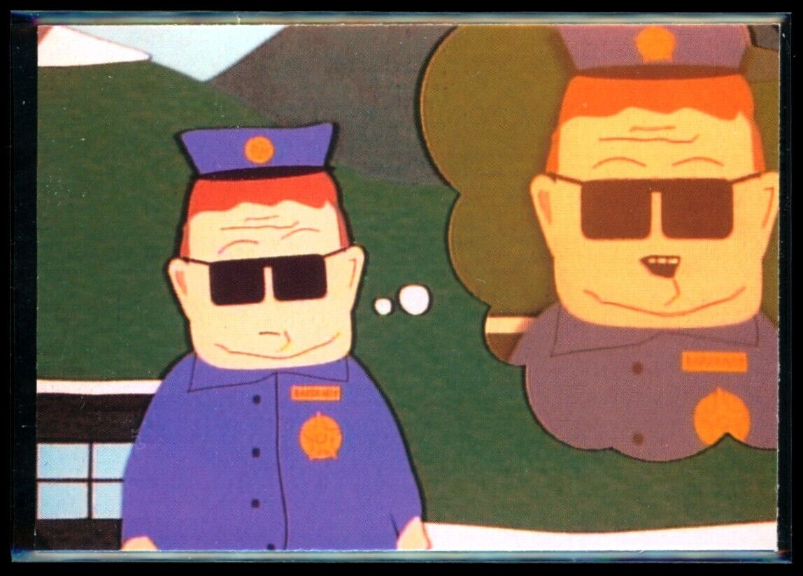 OFFICER BARBRADY 1998 South Park Comic Images #10 C3