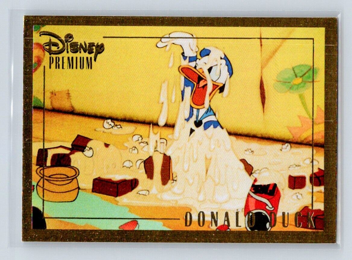 ORPHAN'S BENEFIT Donald Duck 1995 Skybox Disney Premium #16 C2