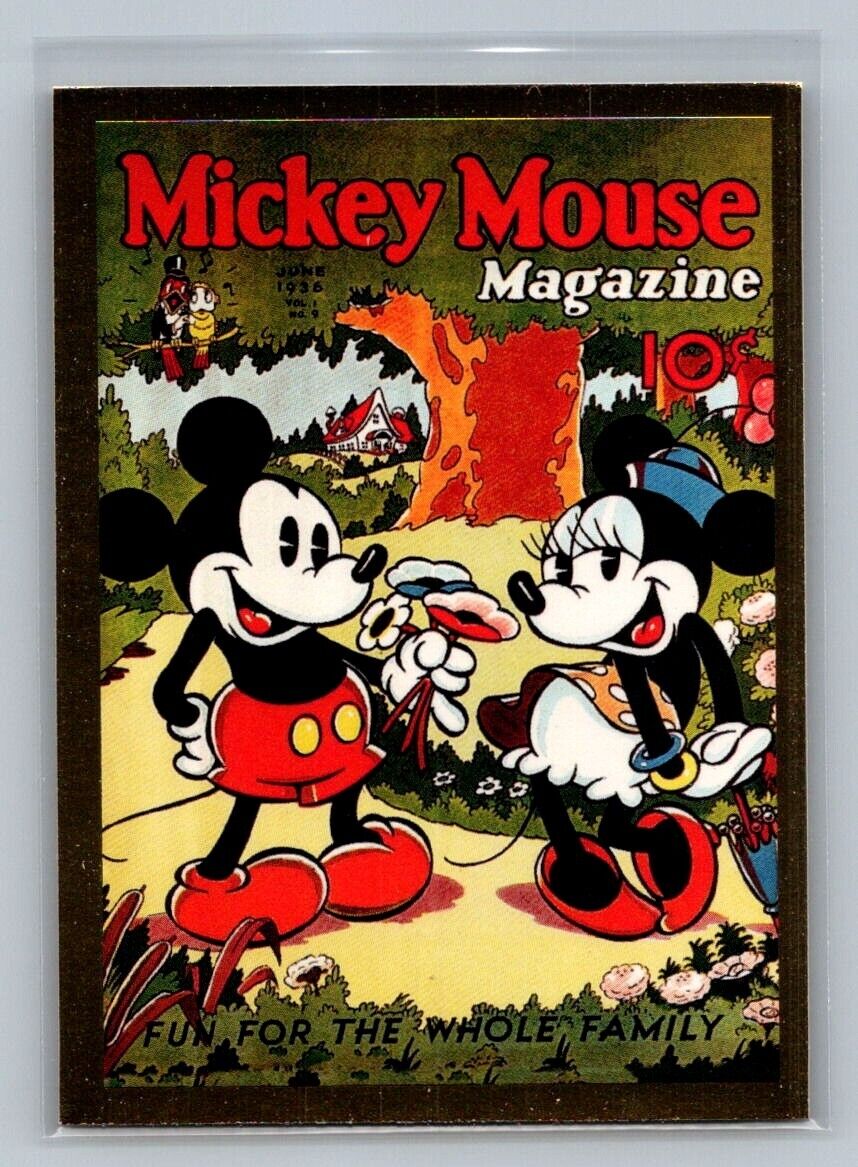 MINNIE MOUSE 1936 Mickey Mouse 1995 Skybox Disney Premium Magazine Cover #74 C1