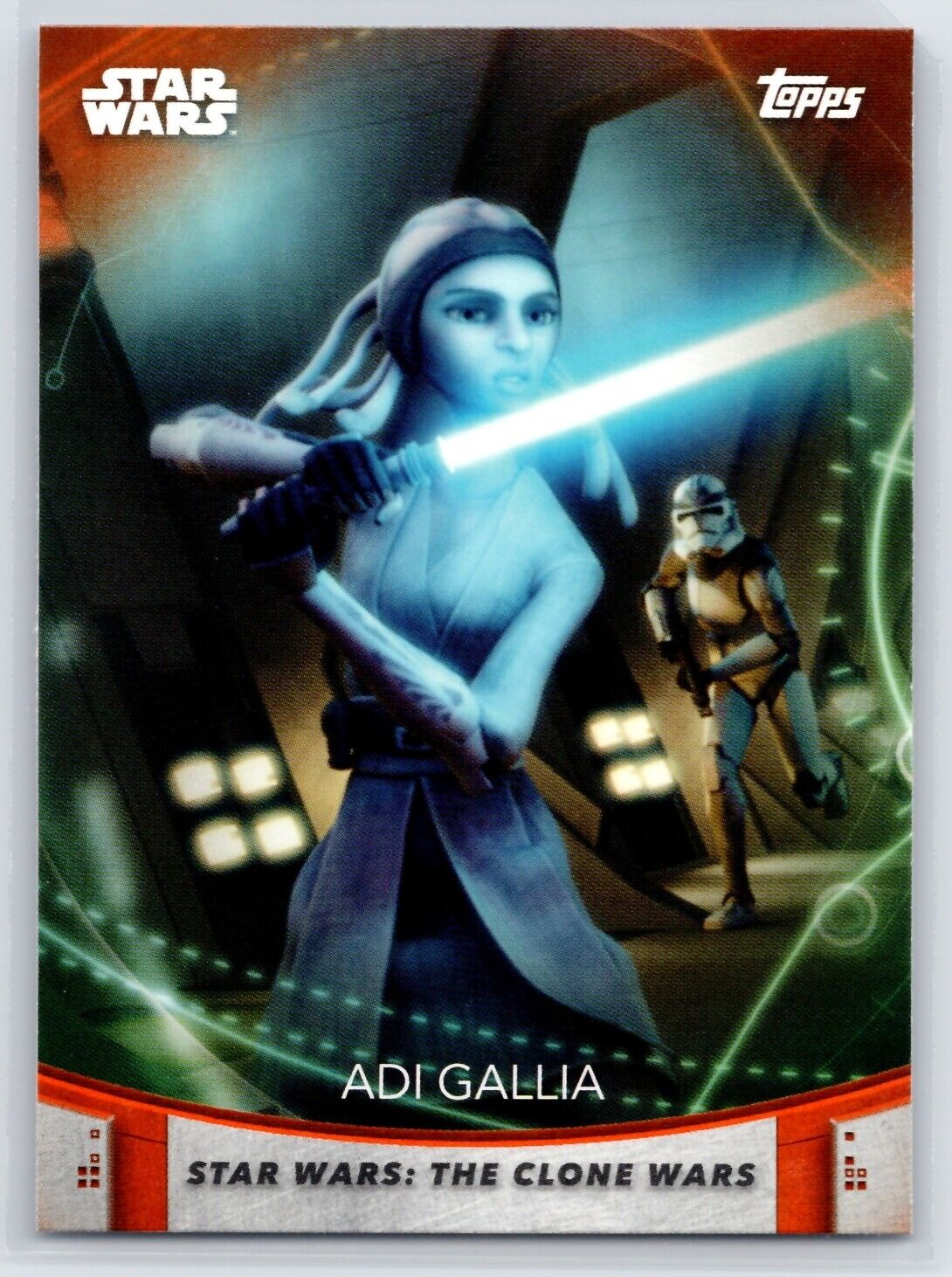 ADI GALLIA 2020 Topps Women of Star Wars Orange #2 Star Wars Base Parallel - Hobby Gems