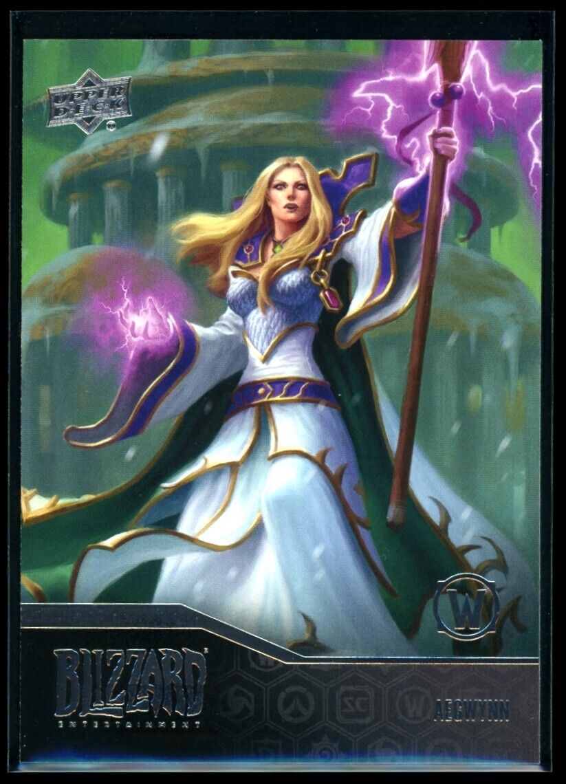AEGWYNN 2023 Upper Deck Blizzard Legacy Warcraft #25 C1 Blizzard Base - Hobby Gems