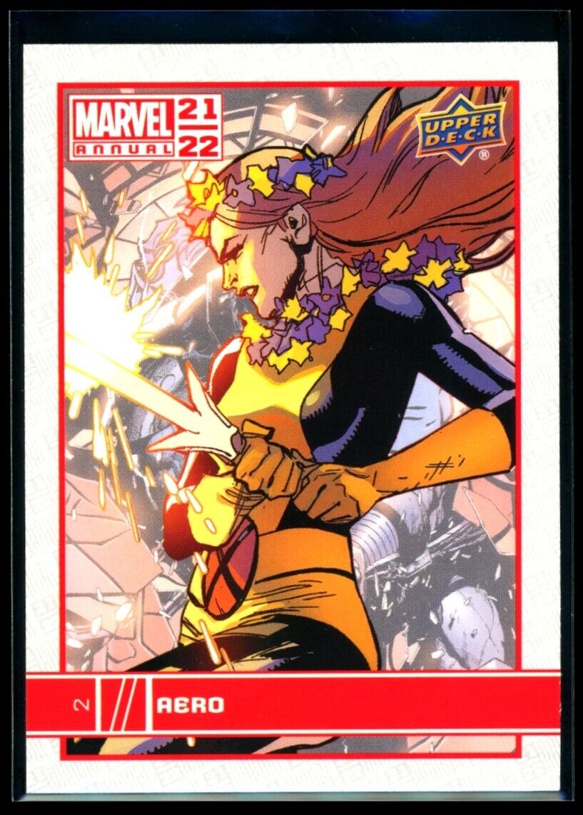 AERO 2021-22 Upper Deck Marvel Annual #2 *Quantity* Marvel Base - Hobby Gems