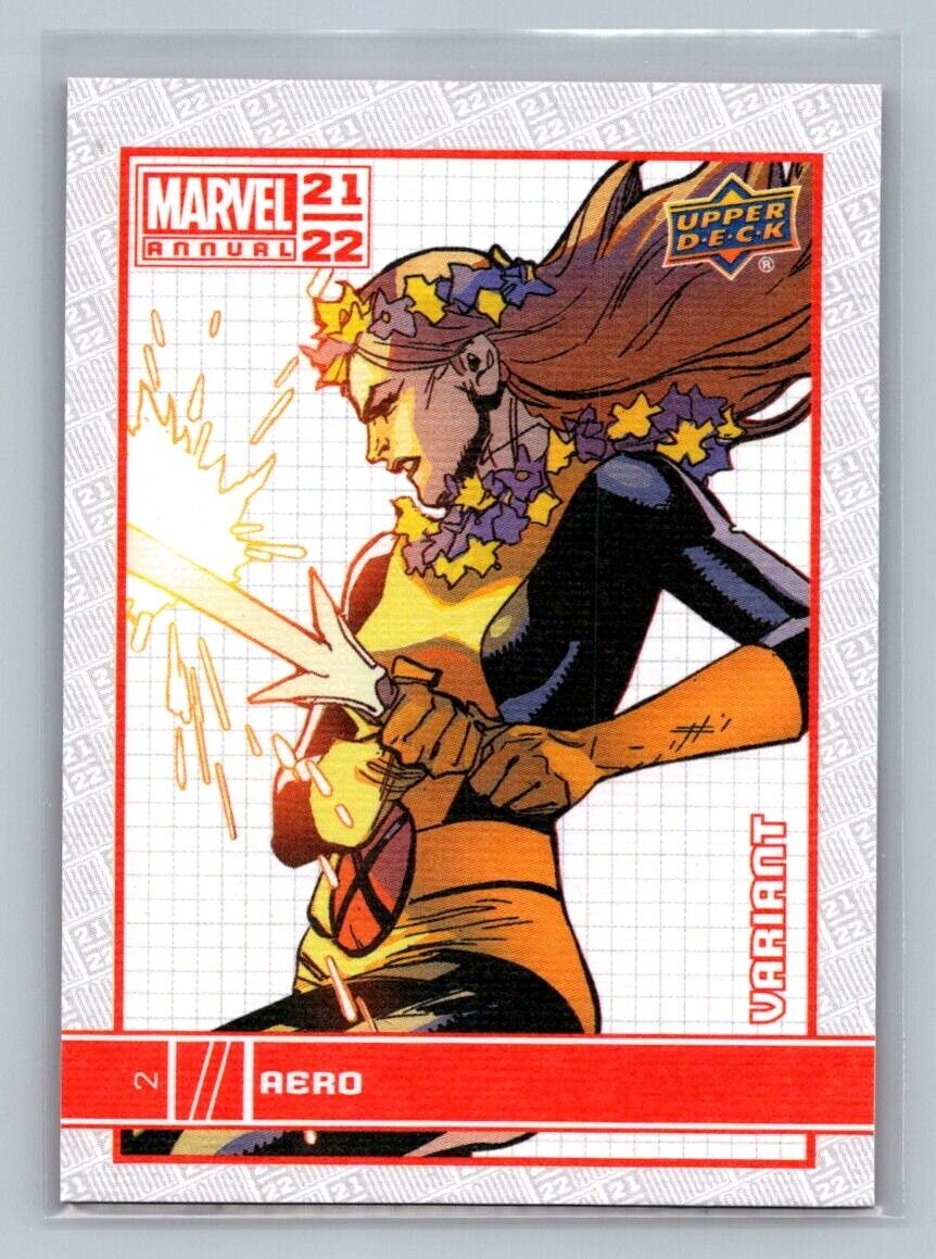 AERO 2021-22 Upper Deck Marvel Annual Canvas Variant #2 Marvel Parallel - Hobby Gems