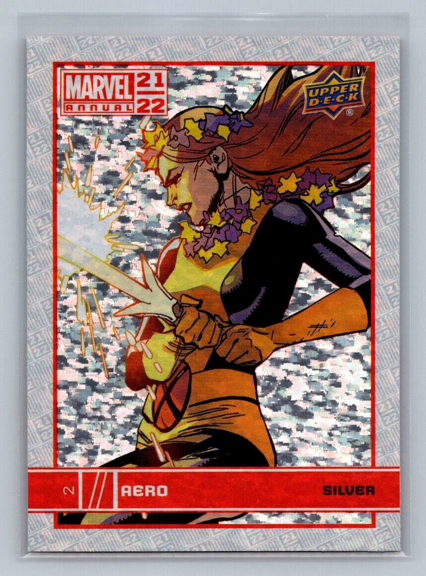 AERO 2021-22 Upper Deck Marvel Annual Silver Sparkle #2 Marvel Parallel - Hobby Gems