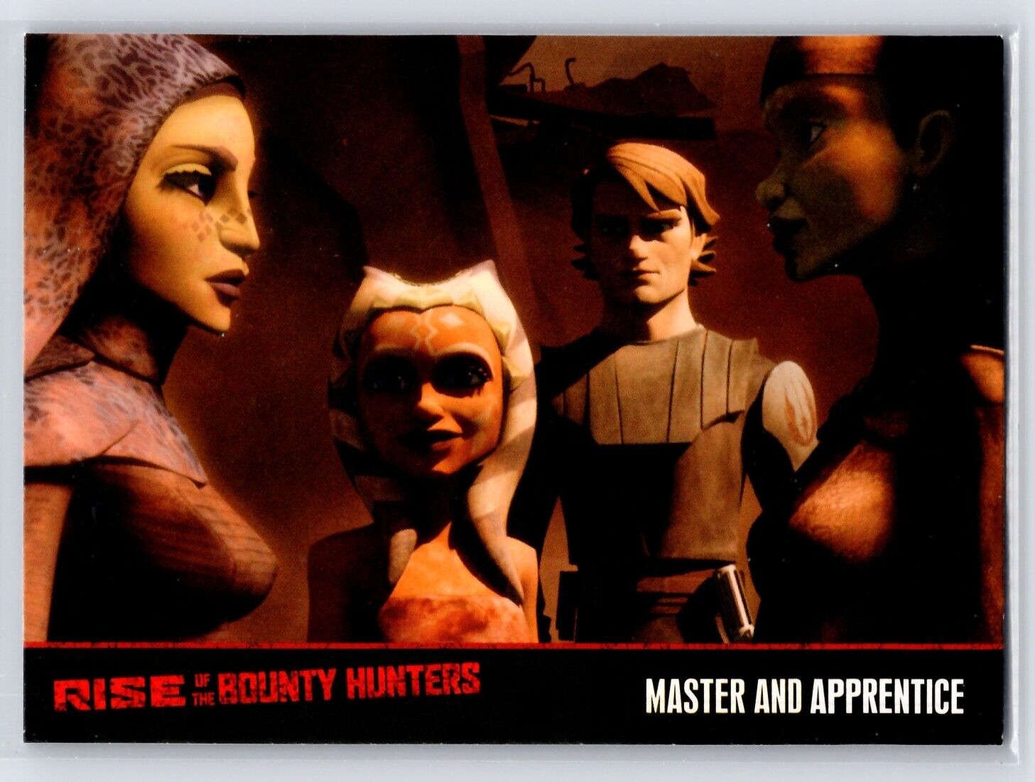 AHSOKA TANO 2010 Topps Star Wars Rise of the Bounty Hunters #25 C2 Star Wars Base - Hobby Gems