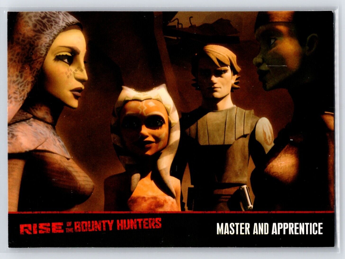 AHSOKA TANO 2010 Topps Star Wars Rise of the Bounty Hunters #25 C3 Star Wars Base - Hobby Gems