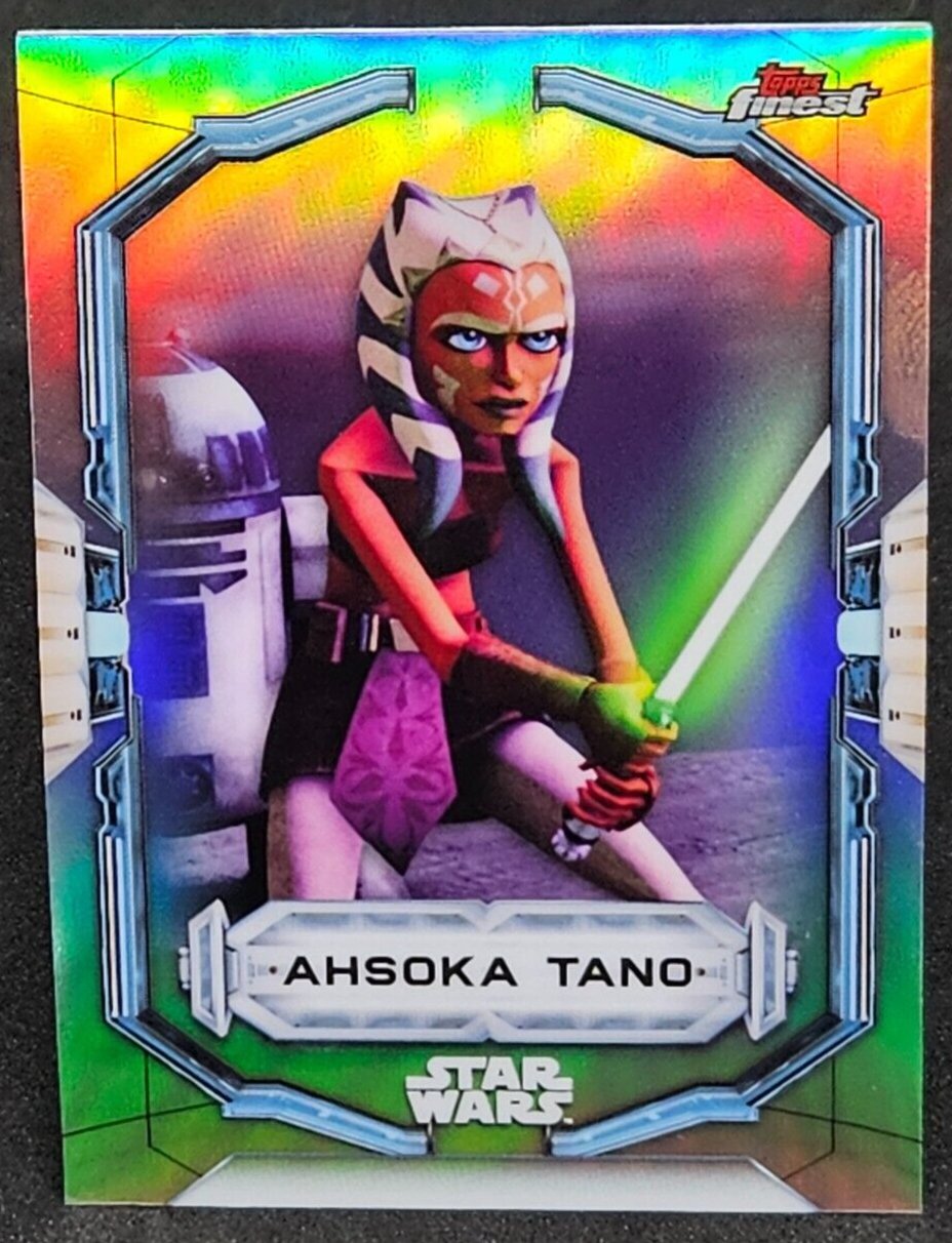 AHSOKA TANO 2022 Topps Finest Star Wars SP #101 Star Wars Base - Hobby Gems