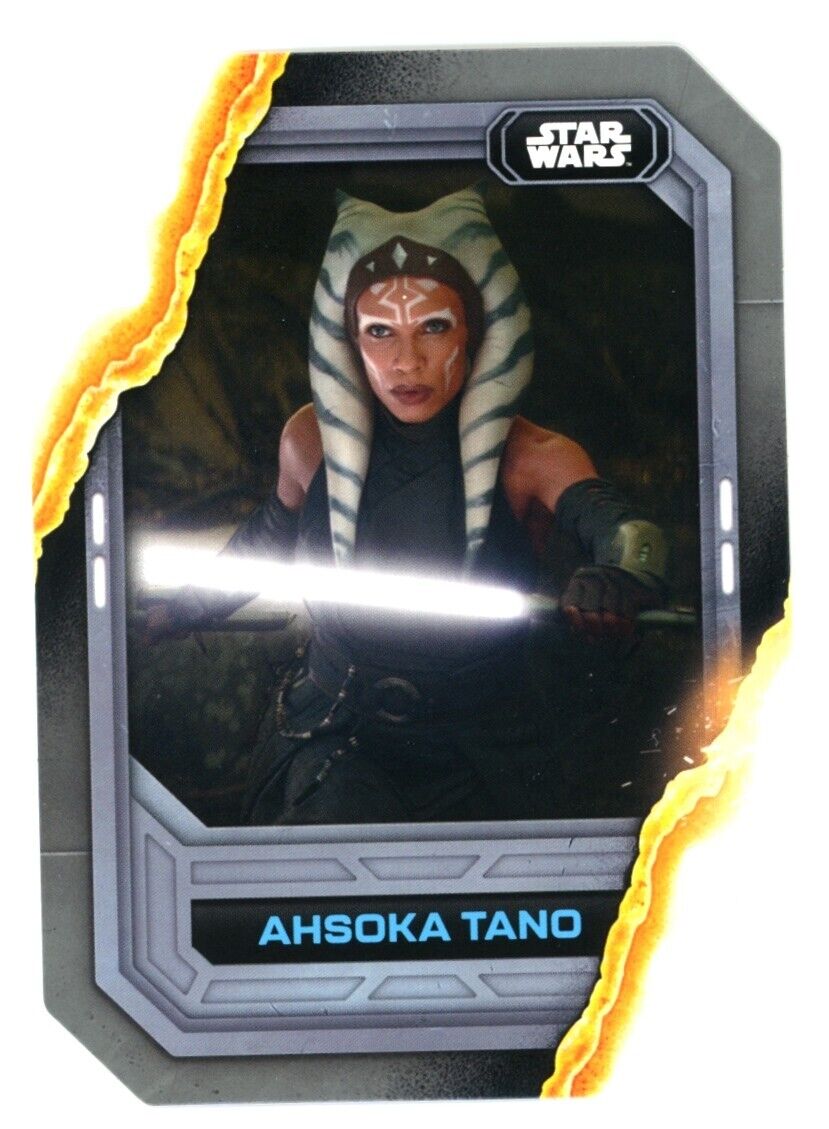 AHSOKA TANO 2023 Topps Star Wars Lightsaber Stylings Die-Cut #LS-2 C3 Star Wars Insert - Hobby Gems