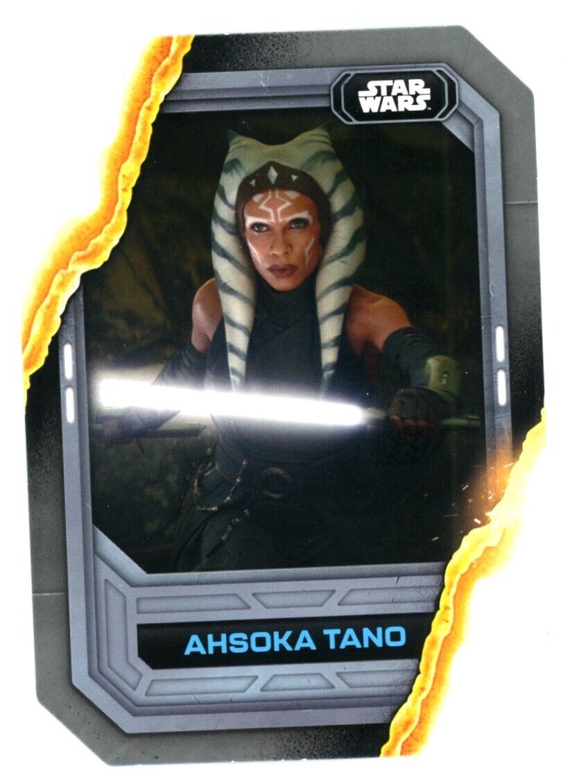AHSOKA TANO 2023 Topps Star Wars Lightsaber Stylings Die-Cut #LS-2 C4 Star Wars Insert - Hobby Gems