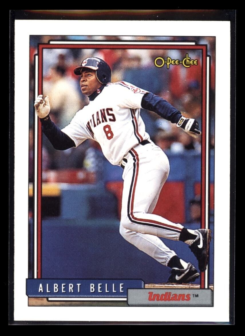 ALBERT BELLE 1992 O-Pee-Chee #785 Baseball Base - Hobby Gems