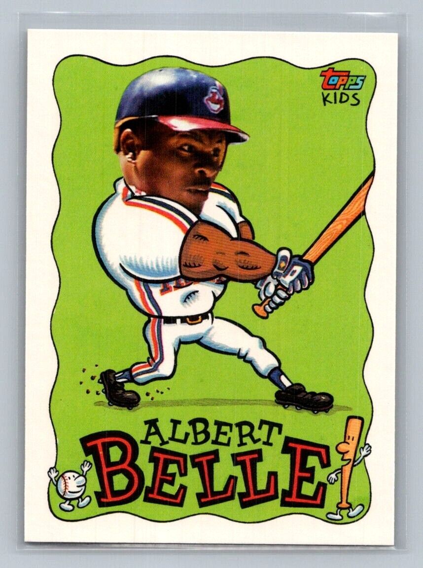 ALBERT BELLE 1992 Topps Kids #73 C1 Baseball Base - Hobby Gems