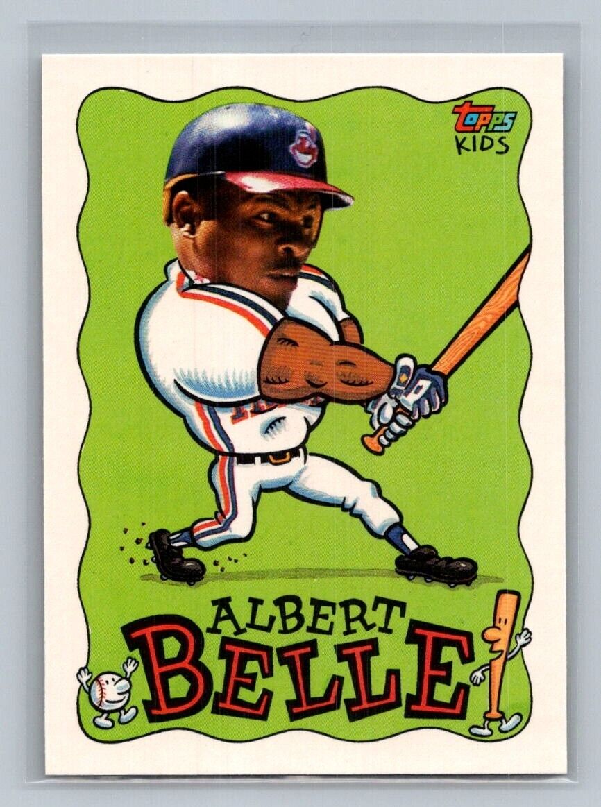 ALBERT BELLE 1992 Topps Kids #73 C3 Baseball Base - Hobby Gems