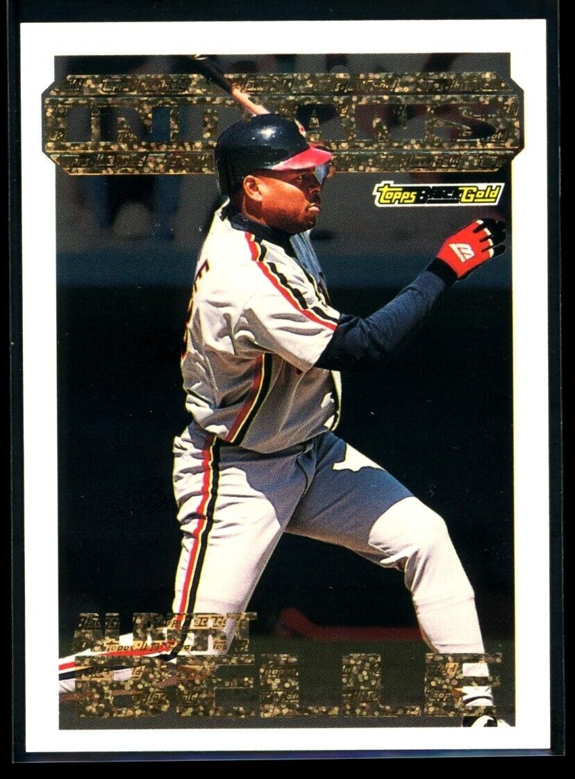 ALBERT BELLE 1994 Topps Black Gold #3 Baseball Insert - Hobby Gems