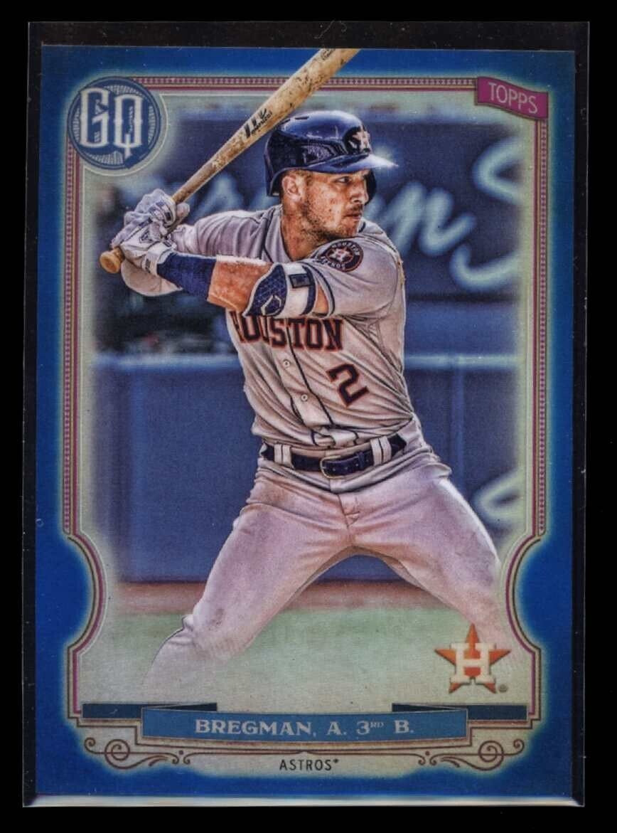 ALEX BREGMAN 2020 Topps Gypsy Queen Blue #200 5/99 Baseball Parallel Serial Numbered - Hobby Gems