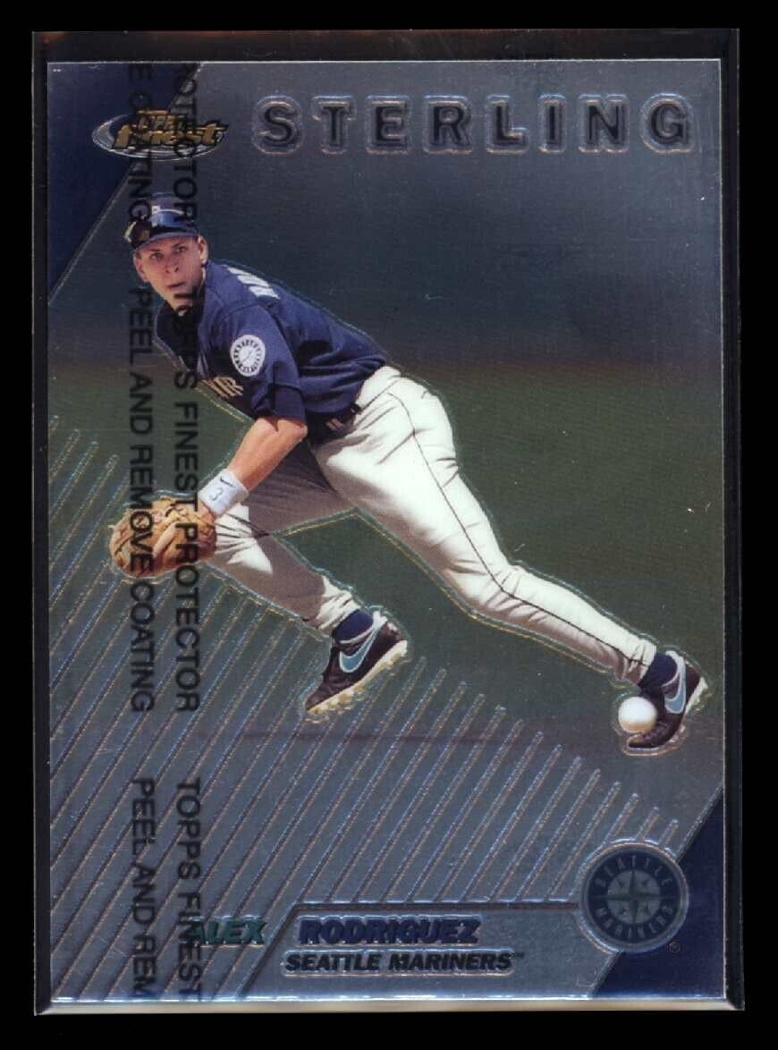 ALEX RODRIGUEZ 1999 Topps Finest Sterling #253 Baseball Base - Hobby Gems