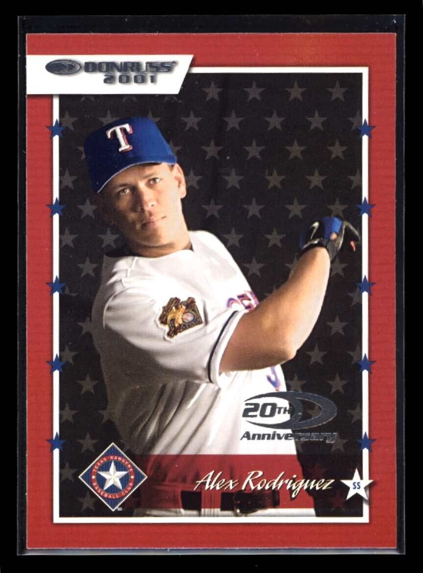 ALEX RODRIGUEZ 2001 Donruss #1 C2 Baseball Base - Hobby Gems