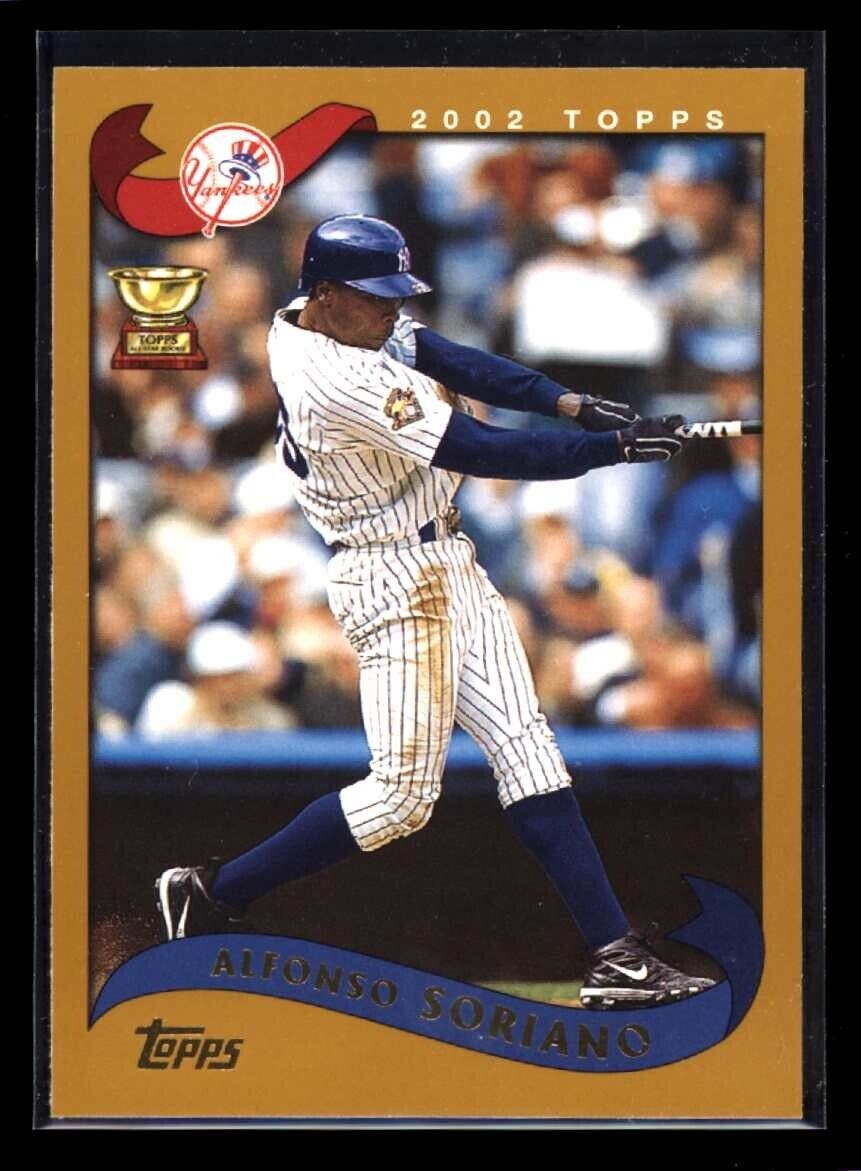 ALFONSO SORIANO 2002 Topps Rookie Cup #95 C1 Baseball Base - Hobby Gems