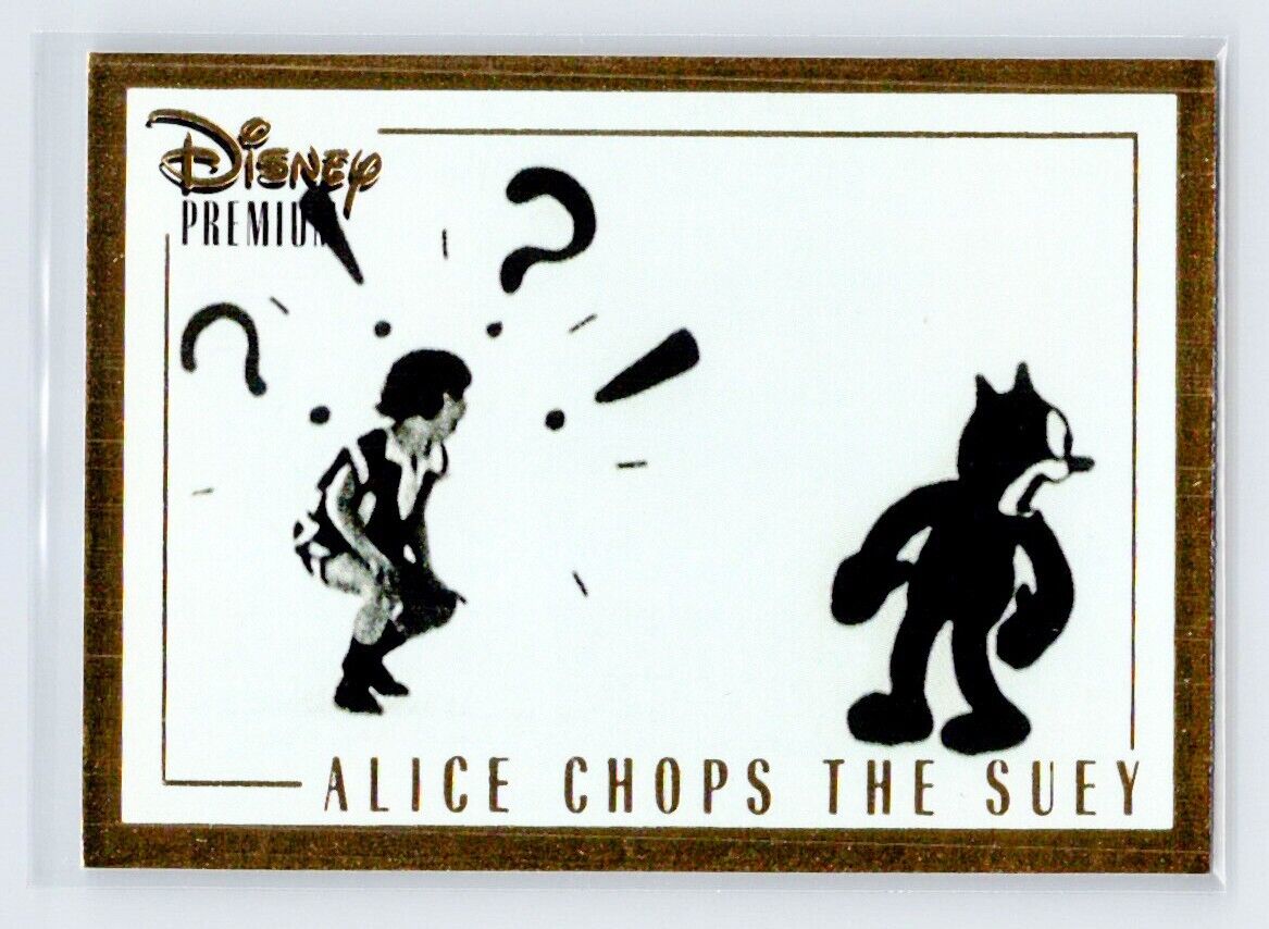 ALICE CHOPS THE SUEY 1995 Skybox Disney Premium #60 C4 Disney Base - Hobby Gems