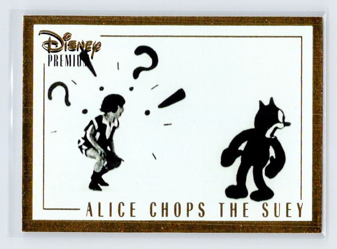 ALICE CHOPS THE SUEY 1995 Skybox Disney Premium #60 C5 Disney Base - Hobby Gems