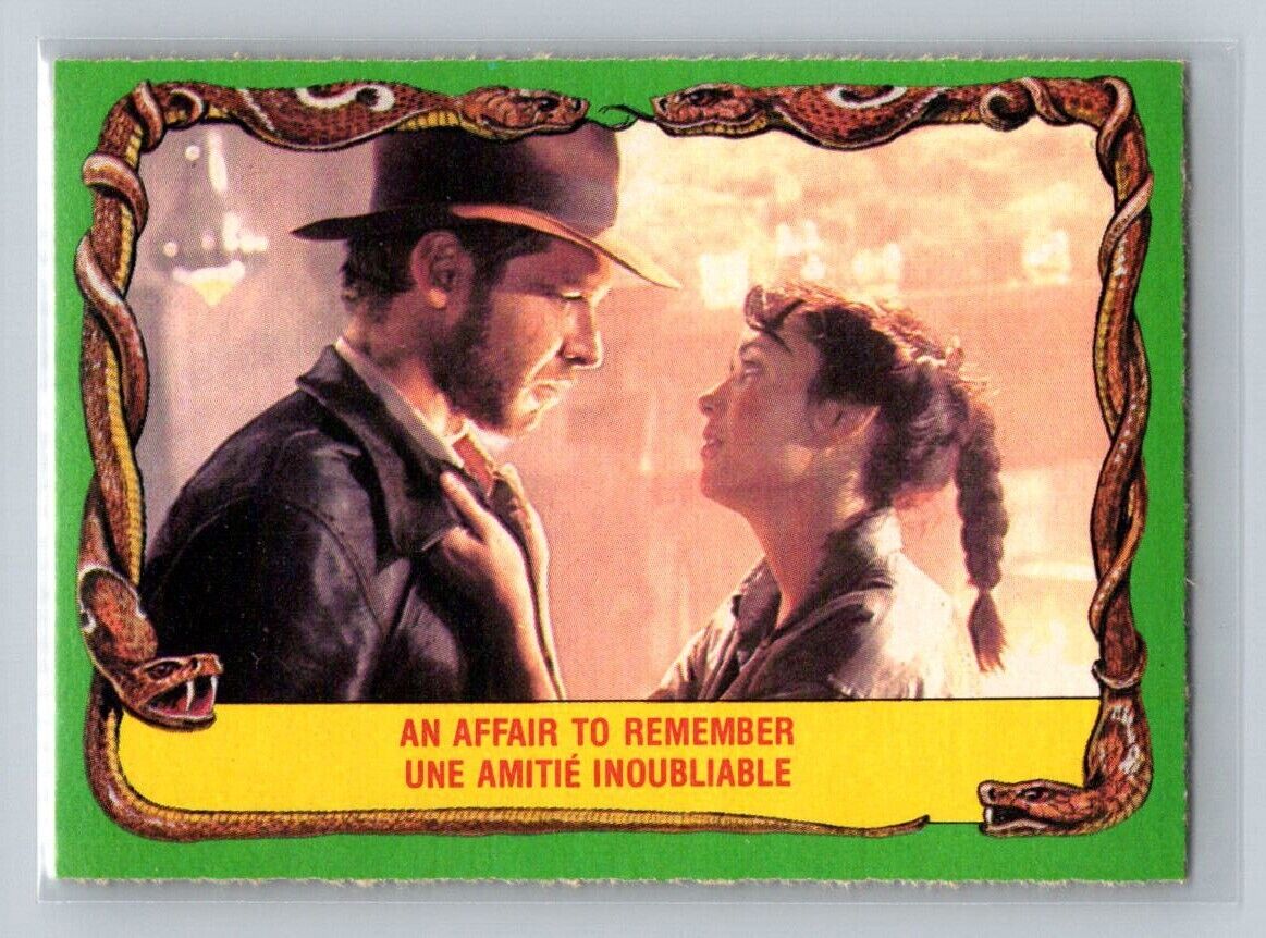 AN AFFAIR TO REMEMBER 1981 O-Pee-Chee Raiders of the Lost Ark #23 C1 Raiders of the Lost Ark Base - Hobby Gems