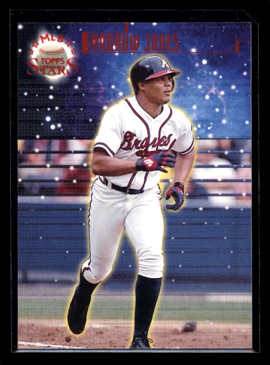 ANDRUW JONES 1998 Topps Stars Red #108 8149/9799 Baseball - Hobby Gems