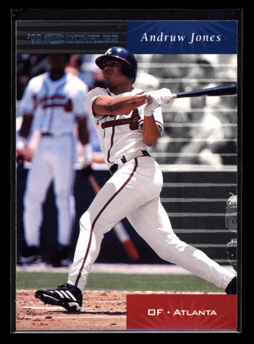 ANDRUW JONES 2001 Donruss 1999 Retro #9 Baseball Insert - Hobby Gems
