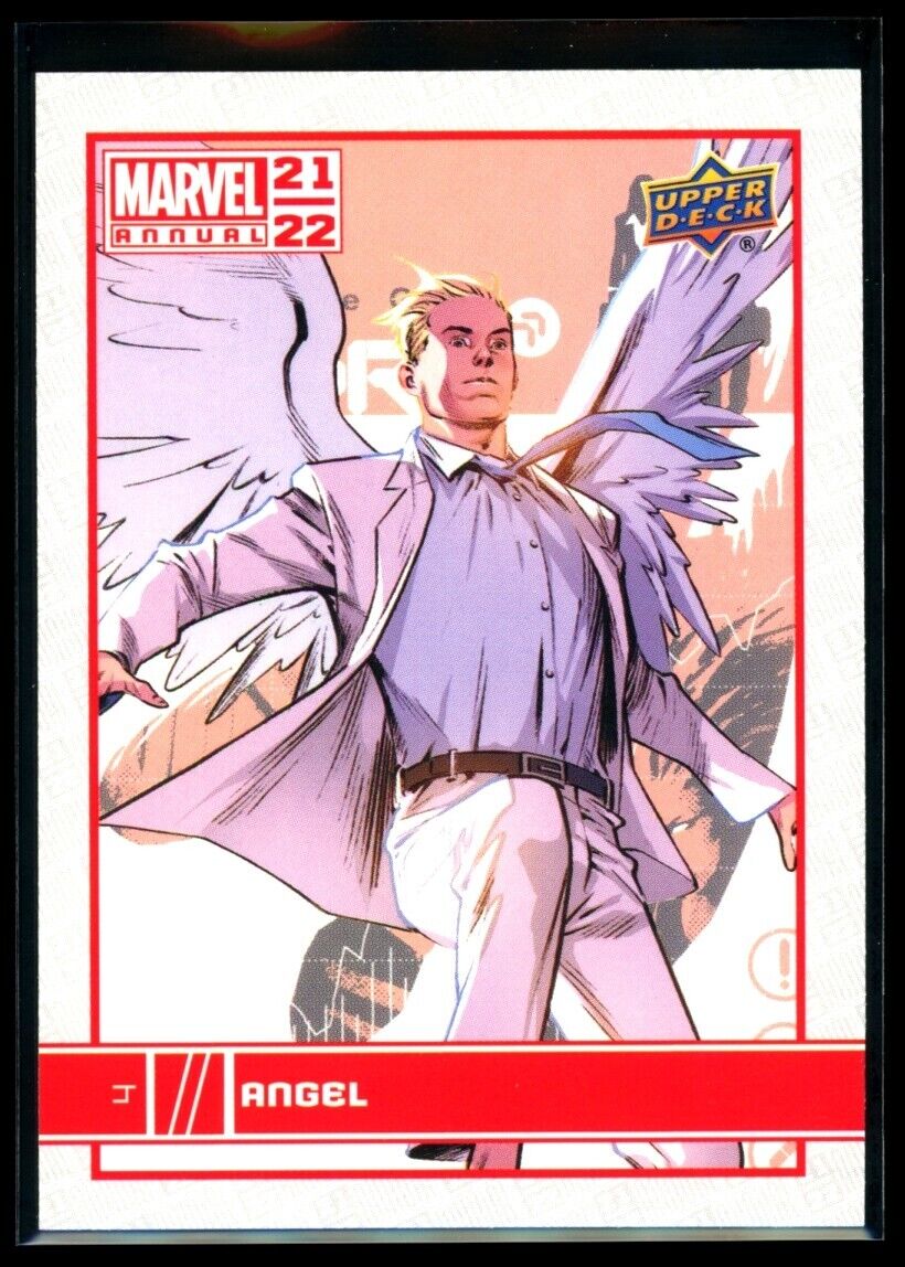 ANGEL 2021-22 Upper Deck Marvel Annual #4 *Quantity* Marvel Base - Hobby Gems