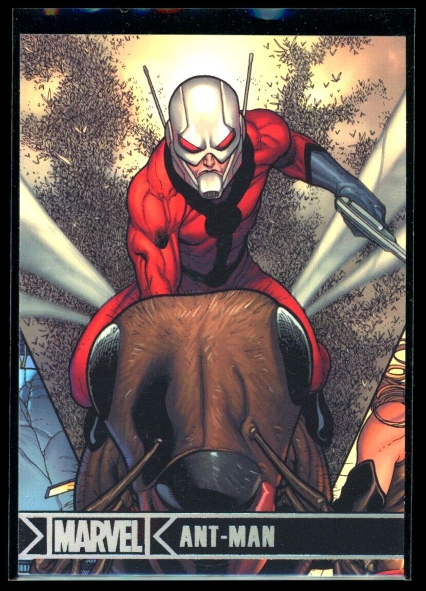ANT-MAN 2012 Rittenhouse Marvel Greatest Heroes Holofoil #2 C2 Marvel Parallel - Hobby Gems