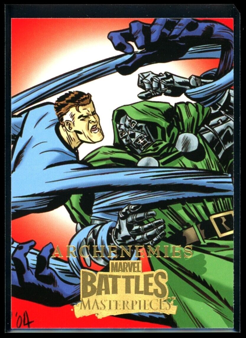 ARCHENEMIES Dr. Doom 2008 Marvel Masterpieces 3 Battles #47 *Quantity* Marvel Base - Hobby Gems