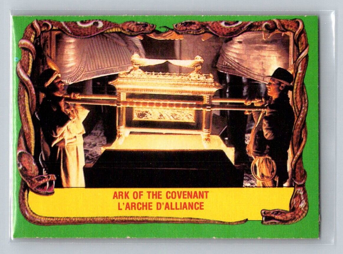 ARK OF THE COVENANT 1981 O-Pee-Chee Raiders of the Lost Ark #53 C2 Raiders of the Lost Ark Base - Hobby Gems